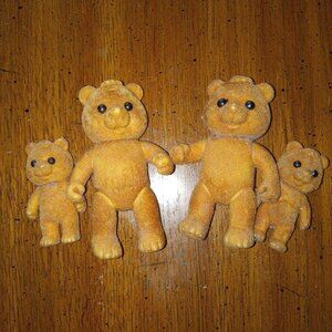 Woodland Family By Remco -- Mother, Father, And Two Babies